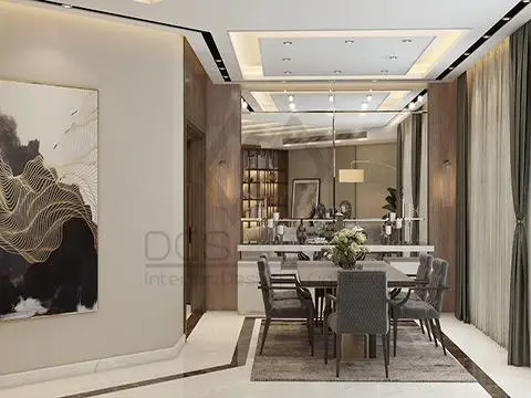 أثاث غرف الطعام والسفرة الداخلي والخارجي